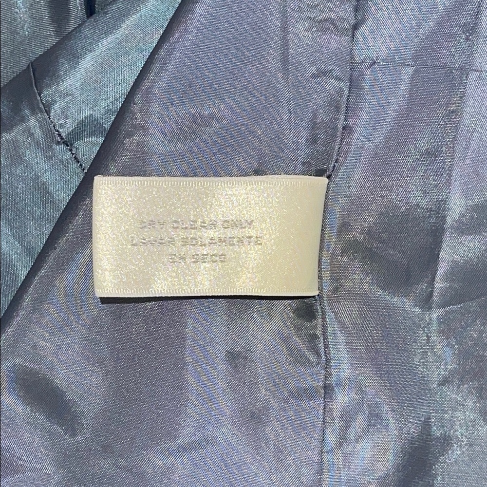 Worthington Women's Powder Blue Medium Trench Coat - Picture 11 of 14